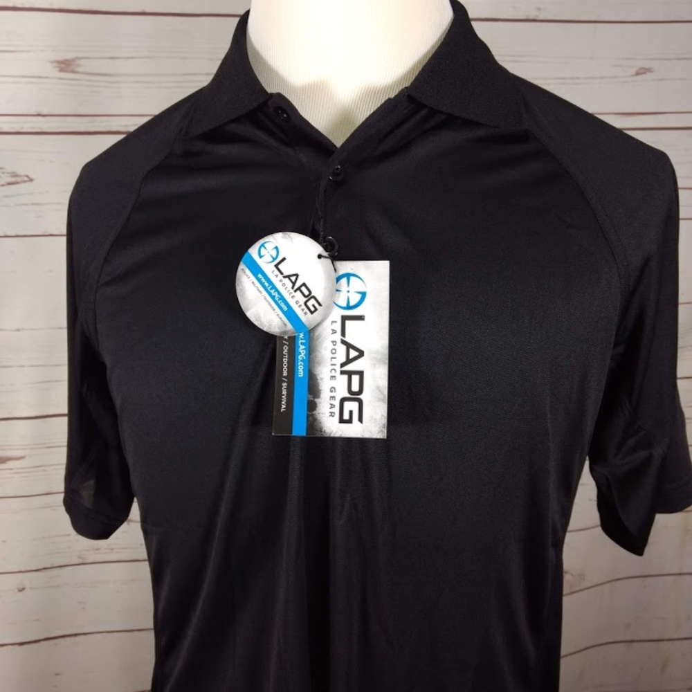 LAPD Mens Tactical Performance 100% Polyester Polo